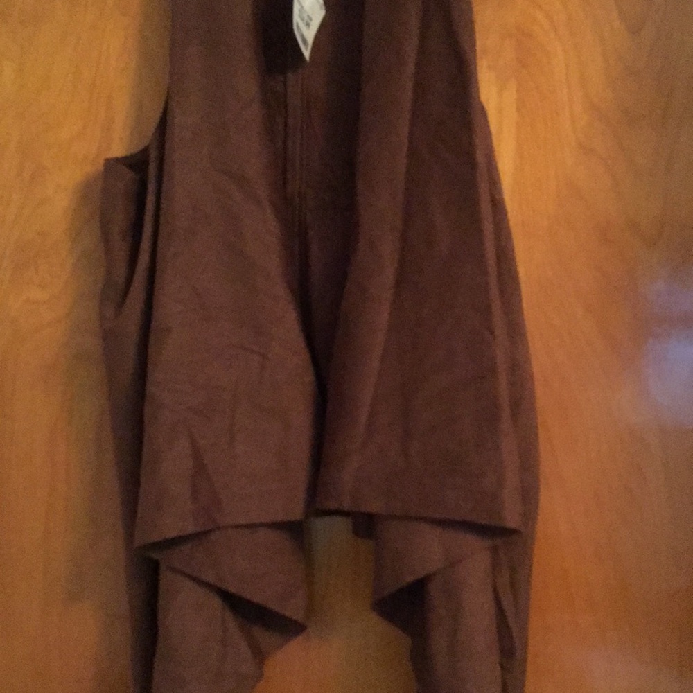 Suede and flirty vest
